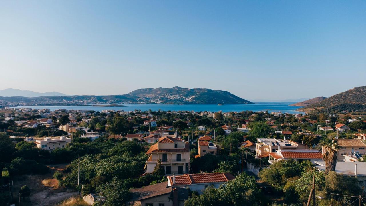 Small House Great View In Porto-Rafti Gulf Порто-Рафти Экстерьер фото